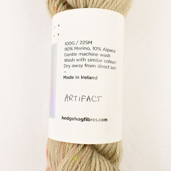 Hedgehog Fibres Alpaca DK Yarn Merino & Alpaca Blend Artifact Colorway - Picture 3 of 3